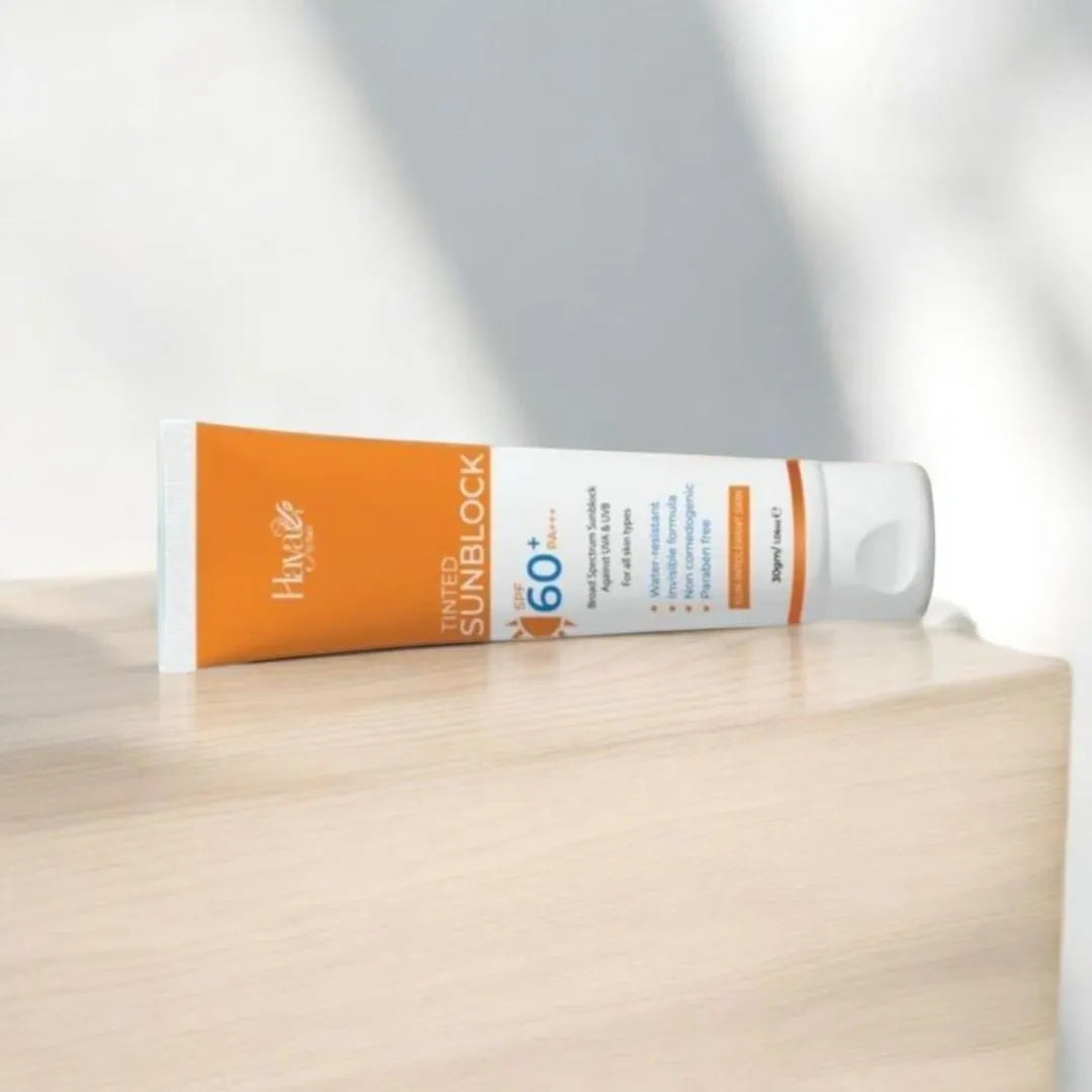 Haya Tinted Sunblock SPF 60+ Water Resistant Cream
