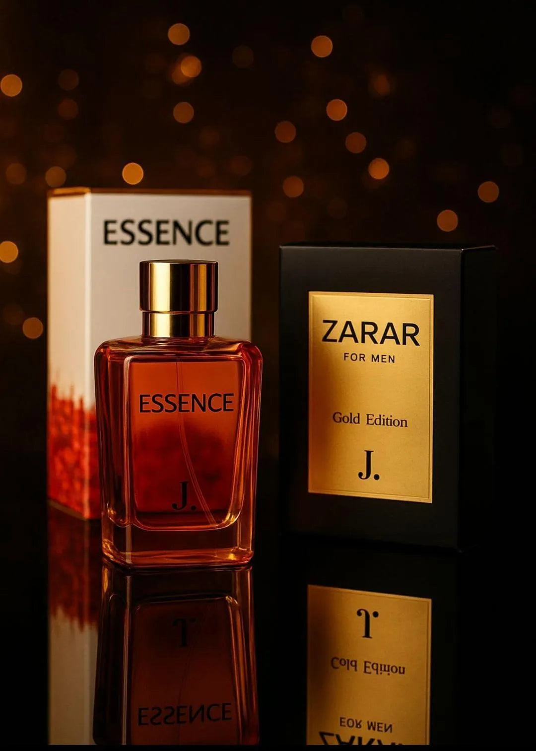 Zarar & Essence Perfume Pack for Men Gold Edition