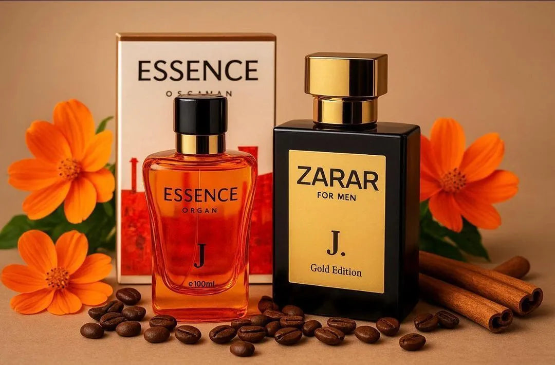 Zarar & Essence Perfume Pack for Men Gold Edition