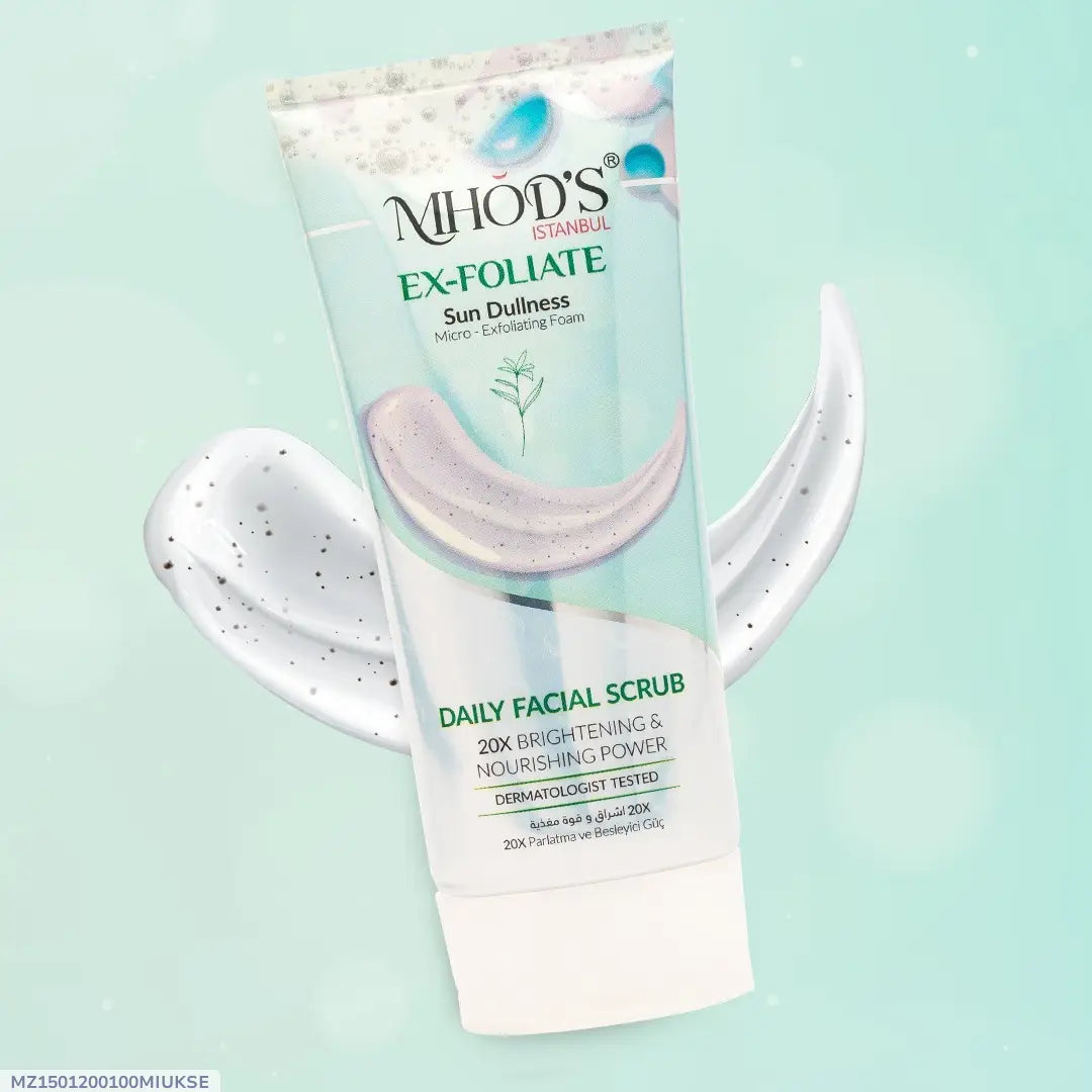 MHODS Exfoliate Sun Dullness Daily Facial Scrub