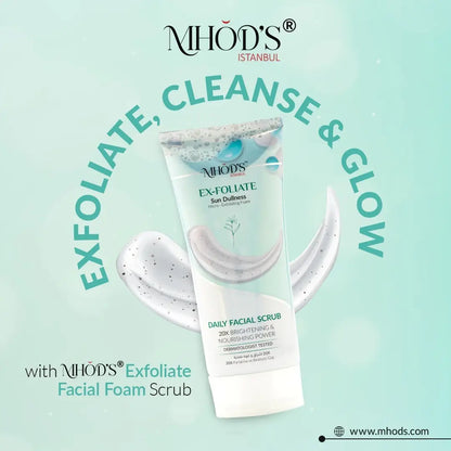 MHODS Exfoliate Sun Dullness Daily Facial Scrub
