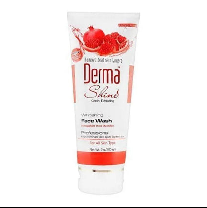 Derma Skin Whitening Face Wash 200ml All Skin Types
