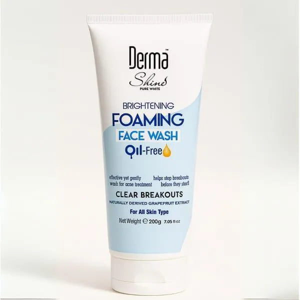 Derma Skin Whitening Face Wash 200ml All Skin Types