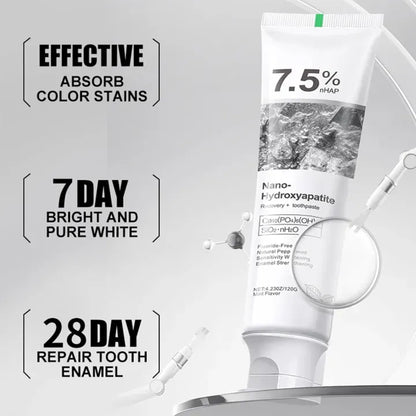 7.5% Nano Hydroxyapatite Teeth Whitening Toothpaste 120GM